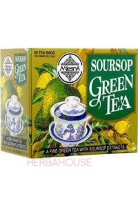 Obrázok pre Mlesna Soursop zelený čaj porciovaný (50ks)
