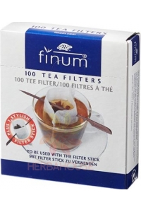 Obrázok pre Finum Papierové čajové filtre s paličkou (100ks)