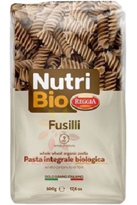 Obrázok pre Pasta Reggia Nutri Bio Durum celozrnné cestoviny - fusilli (500g)