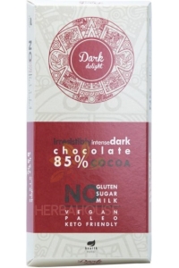 Obrázok pre Health Market Dark Delight Horká čokoláda 85% (80g)
