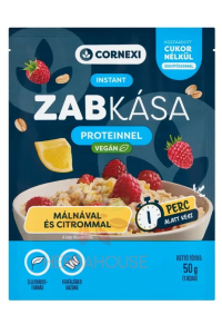 Obrázok pre Cornexi Proteínová ovsená kaša malinovo citrónová bez cukru so sladidlom (50g)