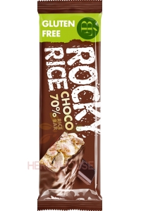 Obrázok pre Benlian Food Rocky Rice Bezlepková ryžová tyčinka čokoláda 70% (18g)