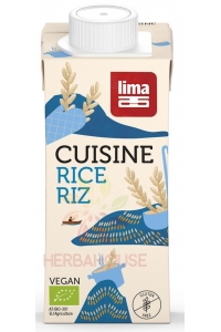 Obrázok pre Lima Bio Ryžový krém na varenie (200ml)