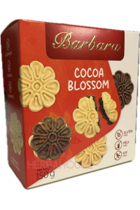 Obrázok pre Barbara Bezlepkové kakaové a vanilkové sušienky s kakaovou náplňou (150g)