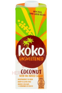 Obrázok pre Koko Dairy Free Kokosové mlieko nesladené (1000ml)