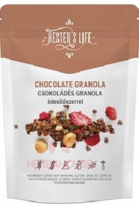Obrázok pre Hester´s Life Bezlepková granola čokoládová so sladidlom (60g) 
