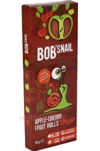 Obrázok pre Eco Snack Bob Snail Rolls Ovocné plátky jablko, višňa (30g)