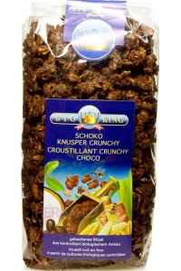 Obrázok pre BioKing Bio Müsli Chrumkavé pečené čokoláda lieskové orechy (375g)