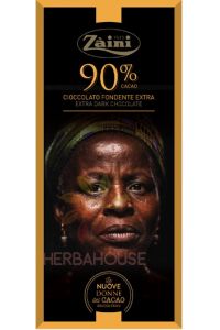 Obrázok pre Zaini Extra dark horká čokoláda 90% (75g)