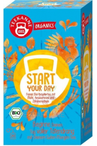 Obrázok pre Teekanne Organics Bio Start your Day bylinný čaj (20ks)