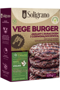 Obrázok pre Soligrano Bezlepková zmes na pšenové hamburgery (120g)