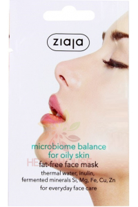 Obrázok pre Ziaja Microbiome Balance pleťová maska na reguláciu kožného mazu (7ml)