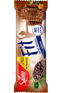 Obrázok pre Sante Fit Raňajkové cereálne sušienky s kakaom bez pridaného cukru (50g)