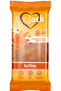 Obrázok pre FlapJack Toffe Ovsená tyčinka máčaná v karamelovej a kakaovej poleve (100g)
