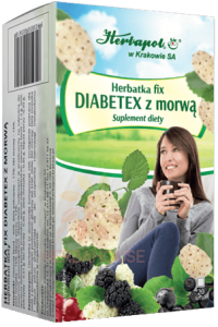 Obrázok pre Herbapol Diabetex bylinný čaj pre diabetikov (20ks)