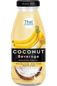 Obrázok pre Thai Coco Kokosový nápoj s banánovou príchuťou (280ml)