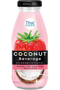 Obrázok pre Thai Coco Kokosový nápoj s jahodovou príchuťou (280ml)