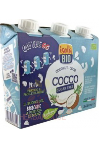 Obrázok pre Isola Bio Kokosový nápoj bez cukru (3 x 250ml)
