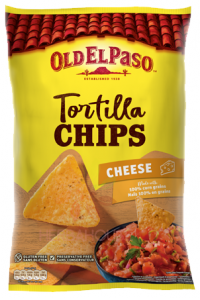 Obrázok pre Old El Paso Bezlepkový Tortilla chips syrový (185g)