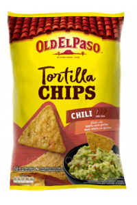Obrázok pre Old El Paso Bezlepkový Tortilla chips chili (185g)