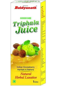 Obrázok pre Baidyanath Triphala Juice - Indický egreš, Haritaki, Bahera  nápoj (500ml)