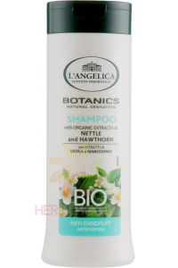 Obrázok pre L´Angelica Bio Bylinný šampón na lupinaté vlasy so žihľavou a hlohom (250ml) 