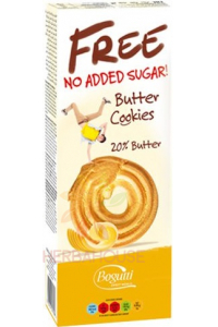 Obrázok pre Bogutti Free Maslové sušienky bez pridaného cukru (135g)