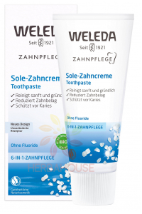 Obrázok pre Weleda Bio Zubná pasta s morskou soľou bez fluoridu (75ml)