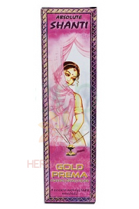 Obrázok pre Goloka Gold Prema Vonná tyčinka Shanti (10ks)