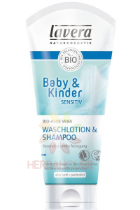 Obrázok pre Lavera Kinder Neutral Bio Vlasový a telový šampón pre citlivú pokožku (200ml)