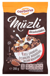 Obrázok pre Cerbona Müsli s tmavou čokoládou (200g)