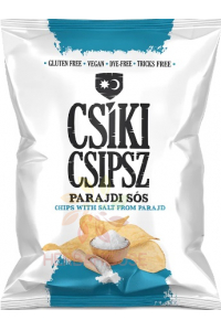 Obrázok pre Csíki Chips Bezlepkové zemiakové chipsy s praidskou soľou (50g)