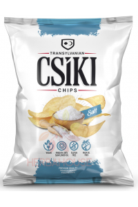 Obrázok pre Csíki Chips Bezlepkové zemiakové chipsy s praidskou soľou (60g)