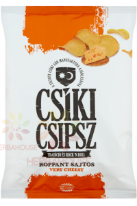 Obrázok pre Csíki Chips Bezlepkové zemiakové chipsy extra syrové (70g)