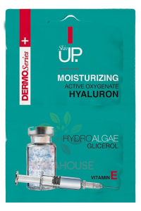 Obrázok pre Skin Up Hydratačná a kyslíková maska ​​na pleť s kyselinou hialuronovou a zelenými riasami (10ml)