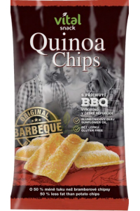Obrázok pre Golden Snack Quinoa chipsy s príchuťou BBQ (60g)