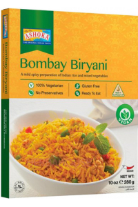 Obrázok pre Ashoka Bombay Biryani - vegan, bezlepkové indické jedlo (280g)