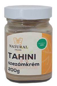 Obrázok pre Natural Tahini sezamová pasta (200g)