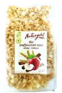 Obrázok pre Naturgold Bio Ovos pufovaný jablko-škorica (150g)