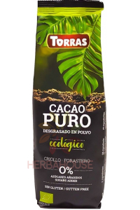 Obrázok pre Torras Bio Kakaový prášok odtučnený (150g)
