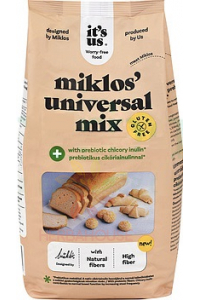 Obrázok pre It´s us Miklos Universal Mix Plus Bezlepková múčna zmes (1000g) 