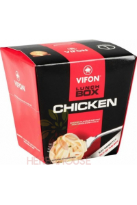 Obrázok pre Vifon Lunch Box Instantné ryžové rezance s kuracou príchuťou (85g)