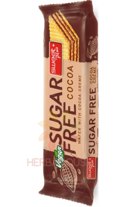 Obrázok pre Sweet+Plus Oblátka plnená kakaovým krémom bez cukru so sladidlami (24g)