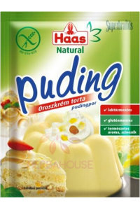 Obrázok pre Haas Natural Puding s príchuťou krémovej torty (40g)