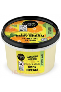 Obrázok pre Organic Shop Povzbudzujúci telový krém Klementínka a citrón (250ml)