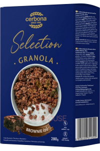 Obrázok pre Cerbona Selection Granola müsli s príchuťou brownie (280g)