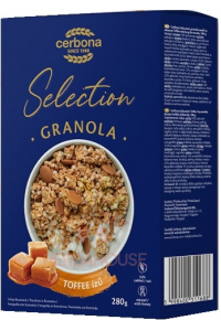 Obrázok pre Cerbona Selection Granola müsli s príchuťou toffee (280g)