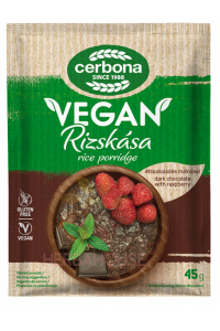Obrázok pre Cerbona Vegan Bezlepková Ryžová kaša čokoláda malina (45g)