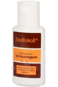 Obrázok pre Szulfokoll Sírny šampón s dechtom na mastné vlasy s lupinami a svrbivú citlivú pokožku hlavy (150ml)