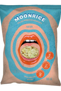 Obrázok pre Moonrice Bezlepkový ryžový chips Natur (60g)
